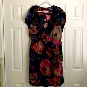 Anthropologie floral summer dress, 1x